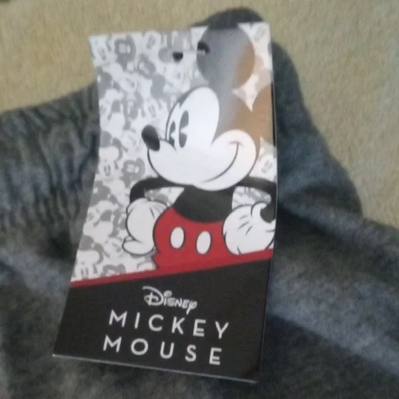Disney Mickey Mouse Gray Lounge Pants - Picture 2 of 10